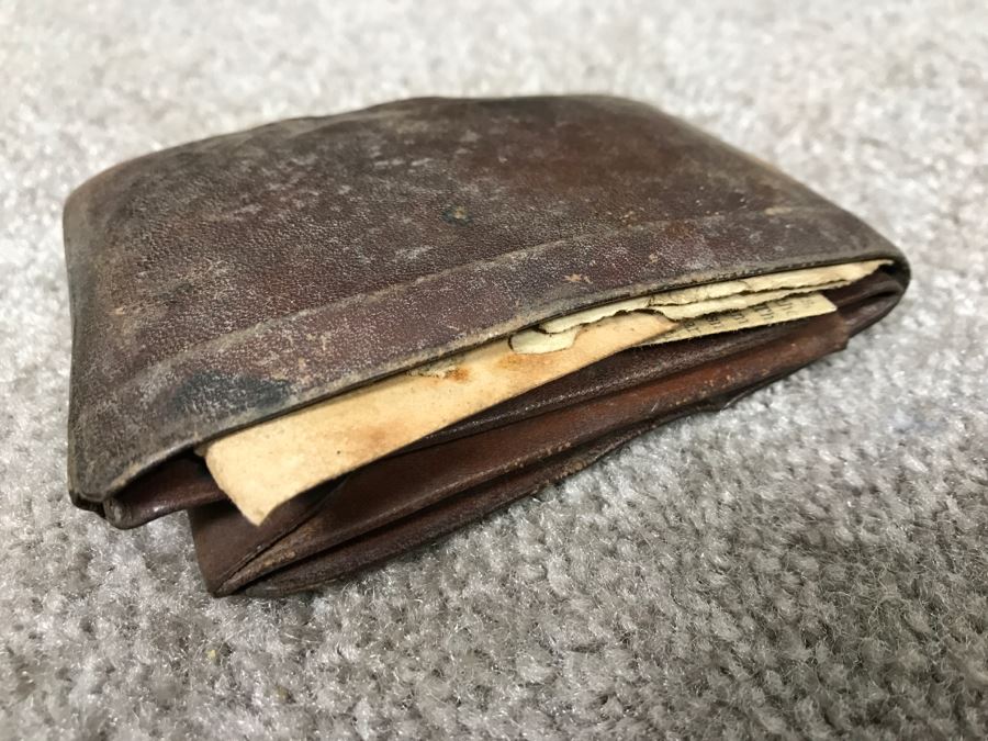 Historical WWII Military Trunk Time Capsule Loaded With Period Items Including Unopened Tobacco, Letters, Gold Fountain Pens, Notes, Japanese Military Jacket And More Owned By Charles F. Chase U.S.N. Doctor PhM Pharmacist's Mate - See All Photos [Photo 121]