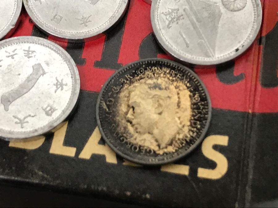 Historical WWII Military Trunk Time Capsule Loaded With Period Items Including Unopened Tobacco, Letters, Gold Fountain Pens, Notes, Japanese Military Jacket And More Owned By Charles F. Chase U.S.N. Doctor PhM Pharmacist's Mate - See All Photos [Photo 116]