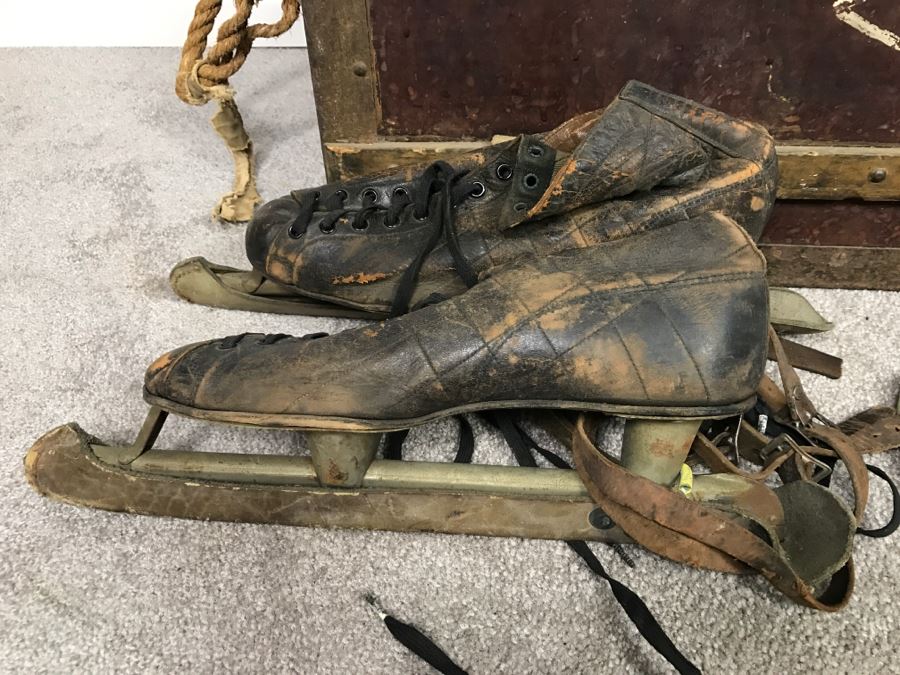 Historical WWII Military Trunk Time Capsule Loaded With Period Items Including Unopened Tobacco, Letters, Gold Fountain Pens, Notes, Japanese Military Jacket And More Owned By Charles F. Chase U.S.N. Doctor PhM Pharmacist's Mate - See All Photos [Photo 128]