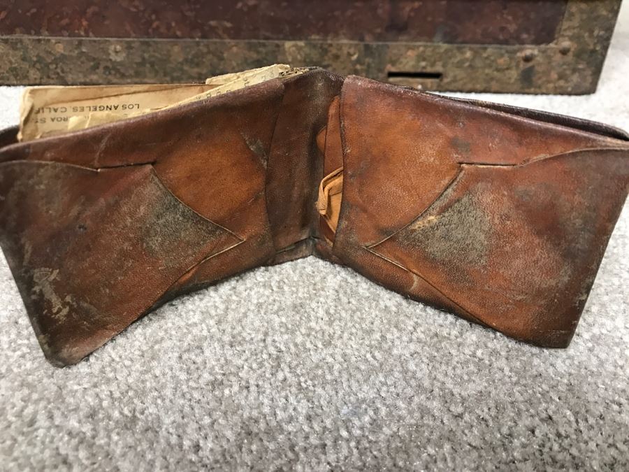 Historical WWII Military Trunk Time Capsule Loaded With Period Items Including Unopened Tobacco, Letters, Gold Fountain Pens, Notes, Japanese Military Jacket And More Owned By Charles F. Chase U.S.N. Doctor PhM Pharmacist's Mate - See All Photos [Photo 122]