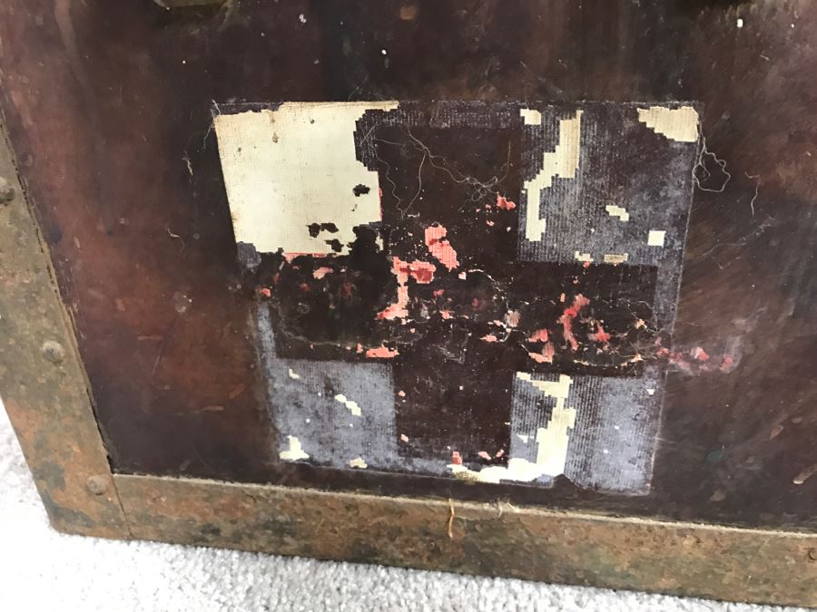 Historical WWII Military Trunk Time Capsule Loaded With Period Items Including Unopened Tobacco, Letters, Gold Fountain Pens, Notes, Japanese Military Jacket And More Owned By Charles F. Chase U.S.N. Doctor PhM Pharmacist's Mate - See All Photos [Photo 10]