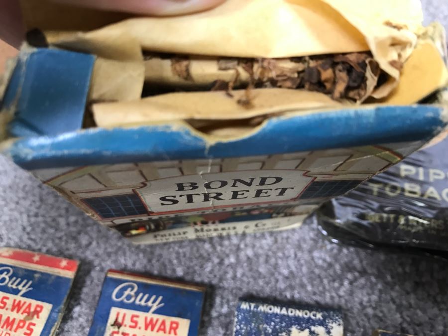 Historical WWII Military Trunk Time Capsule Loaded With Period Items Including Unopened Tobacco, Letters, Gold Fountain Pens, Notes, Japanese Military Jacket And More Owned By Charles F. Chase U.S.N. Doctor PhM Pharmacist's Mate - See All Photos [Photo 58]