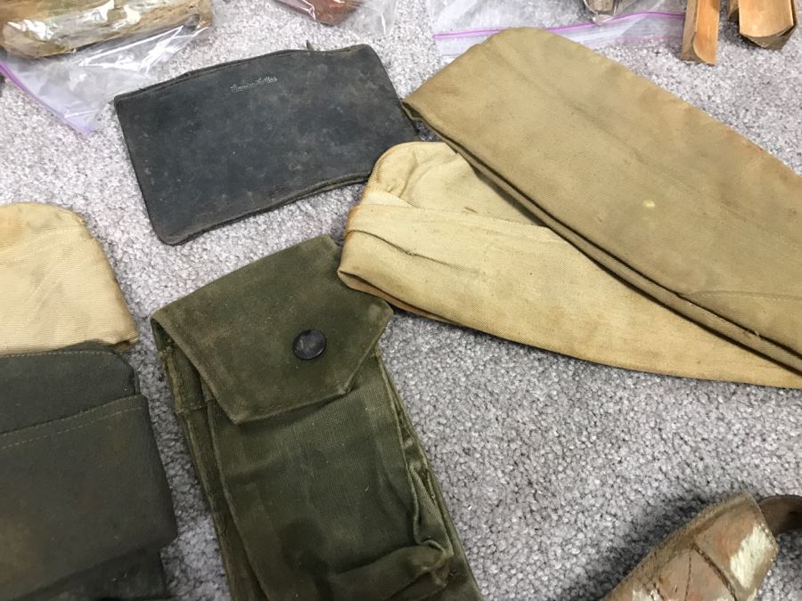 Historical WWII Military Trunk Time Capsule Loaded With Period Items Including Unopened Tobacco, Letters, Gold Fountain Pens, Notes, Japanese Military Jacket And More Owned By Charles F. Chase U.S.N. Doctor PhM Pharmacist's Mate - See All Photos [Photo 137]