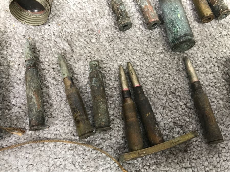 Historical WWII Military Trunk Time Capsule Loaded With Period Items Including Unopened Tobacco, Letters, Gold Fountain Pens, Notes, Japanese Military Jacket And More Owned By Charles F. Chase U.S.N. Doctor PhM Pharmacist's Mate - See All Photos [Photo 157]