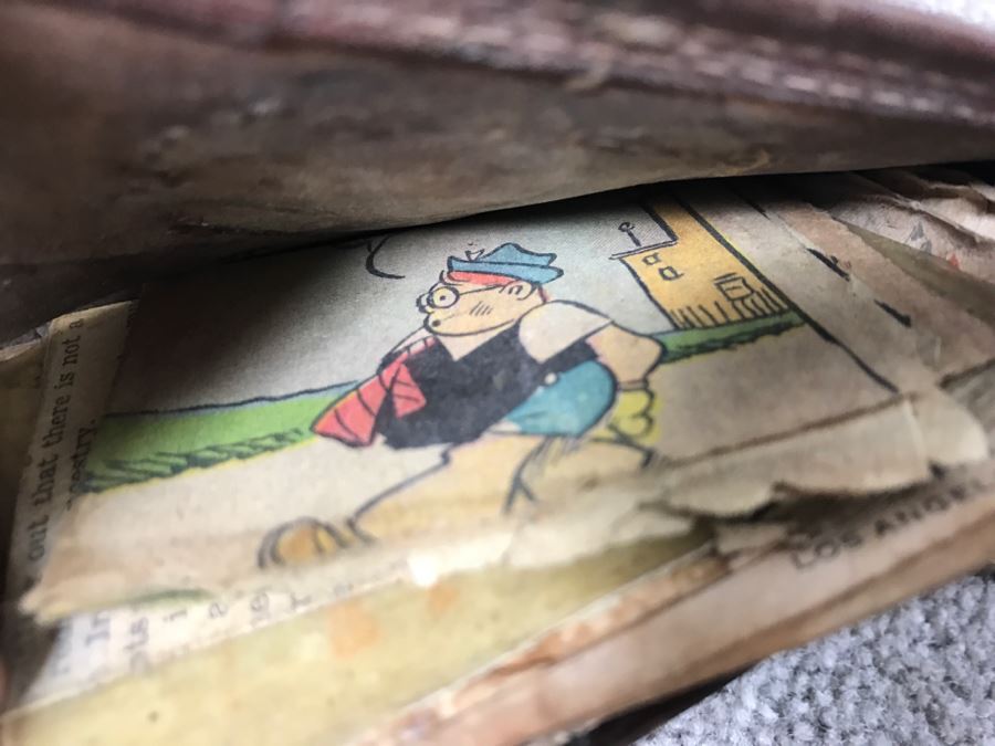 Historical WWII Military Trunk Time Capsule Loaded With Period Items Including Unopened Tobacco, Letters, Gold Fountain Pens, Notes, Japanese Military Jacket And More Owned By Charles F. Chase U.S.N. Doctor PhM Pharmacist's Mate - See All Photos [Photo 124]