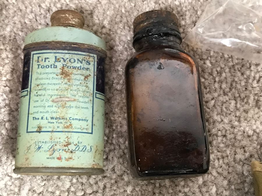 Historical WWII Military Trunk Time Capsule Loaded With Period Items Including Unopened Tobacco, Letters, Gold Fountain Pens, Notes, Japanese Military Jacket And More Owned By Charles F. Chase U.S.N. Doctor PhM Pharmacist's Mate - See All Photos [Photo 33]