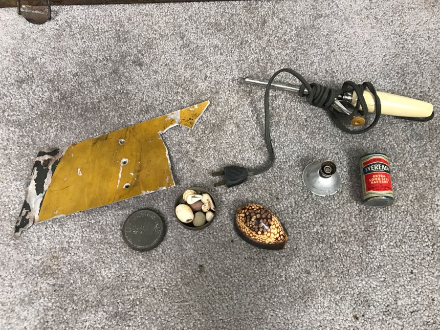 Historical WWII Military Trunk Time Capsule Loaded With Period Items Including Unopened Tobacco, Letters, Gold Fountain Pens, Notes, Japanese Military Jacket And More Owned By Charles F. Chase U.S.N. Doctor PhM Pharmacist's Mate - See All Photos [Photo 89]