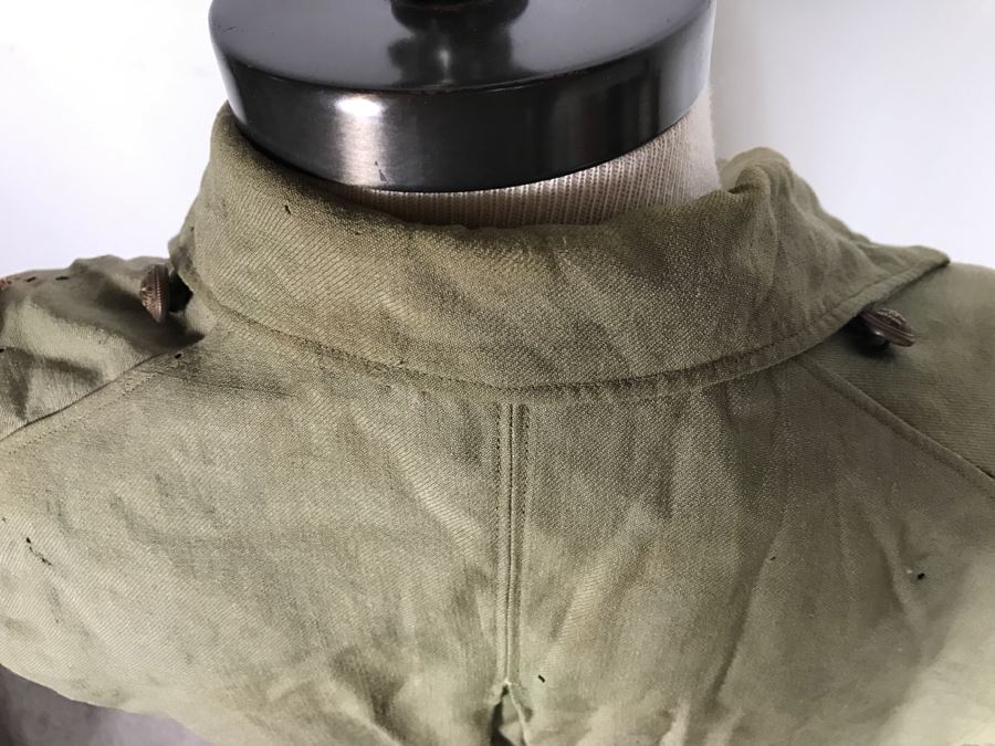 Historical WWII Military Trunk Time Capsule Loaded With Period Items Including Unopened Tobacco, Letters, Gold Fountain Pens, Notes, Japanese Military Jacket And More Owned By Charles F. Chase U.S.N. Doctor PhM Pharmacist's Mate - See All Photos [Photo 179]