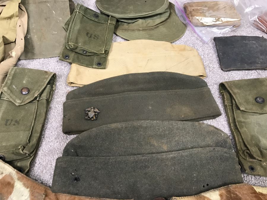 Historical WWII Military Trunk Time Capsule Loaded With Period Items Including Unopened Tobacco, Letters, Gold Fountain Pens, Notes, Japanese Military Jacket And More Owned By Charles F. Chase U.S.N. Doctor PhM Pharmacist's Mate - See All Photos [Photo 140]