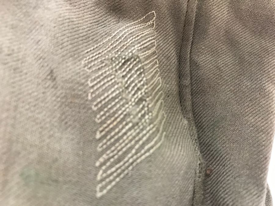 Historical WWII Military Trunk Time Capsule Loaded With Period Items Including Unopened Tobacco, Letters, Gold Fountain Pens, Notes, Japanese Military Jacket And More Owned By Charles F. Chase U.S.N. Doctor PhM Pharmacist's Mate - See All Photos [Photo 174]