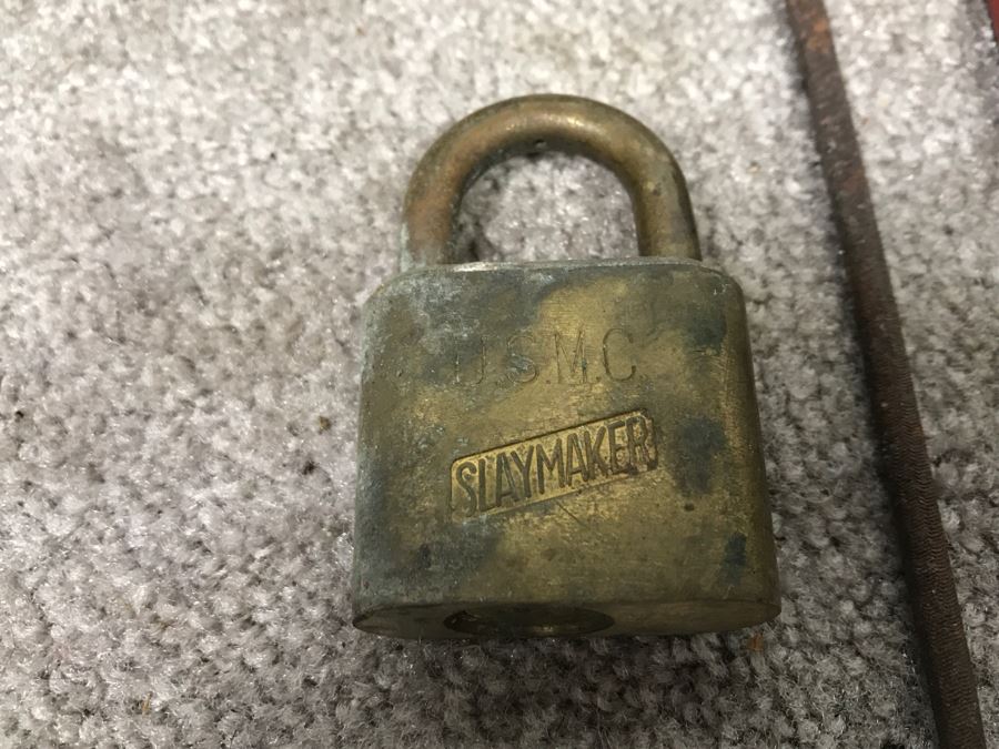 Historical WWII Military Trunk Time Capsule Loaded With Period Items Including Unopened Tobacco, Letters, Gold Fountain Pens, Notes, Japanese Military Jacket And More Owned By Charles F. Chase U.S.N. Doctor PhM Pharmacist's Mate - See All Photos [Photo 162]