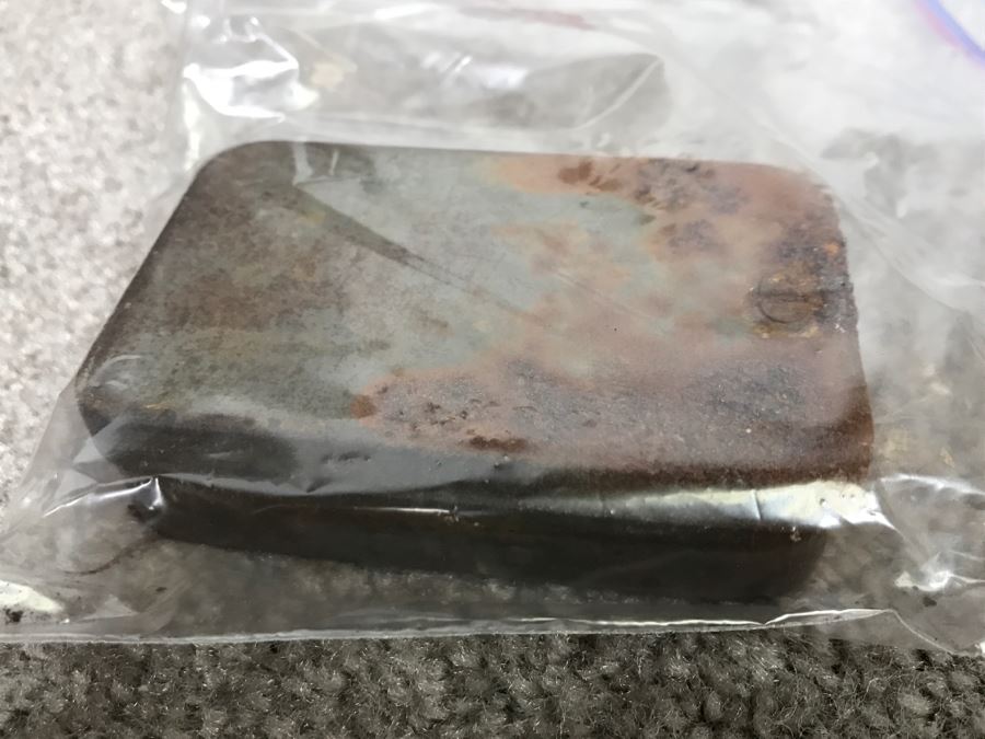 Historical WWII Military Trunk Time Capsule Loaded With Period Items Including Unopened Tobacco, Letters, Gold Fountain Pens, Notes, Japanese Military Jacket And More Owned By Charles F. Chase U.S.N. Doctor PhM Pharmacist's Mate - See All Photos [Photo 149]