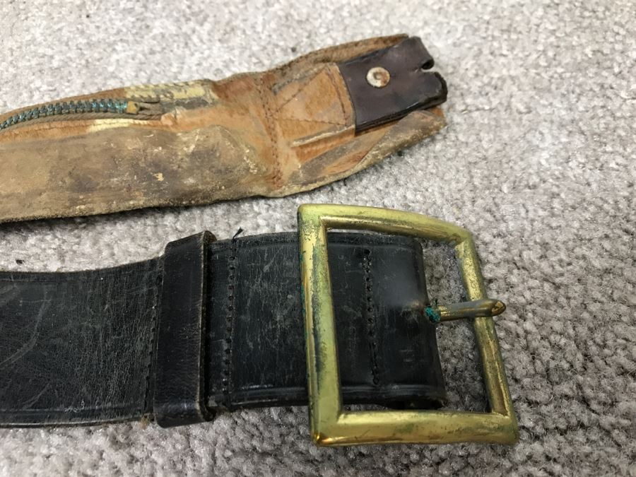 Historical WWII Military Trunk Time Capsule Loaded With Period Items Including Unopened Tobacco, Letters, Gold Fountain Pens, Notes, Japanese Military Jacket And More Owned By Charles F. Chase U.S.N. Doctor PhM Pharmacist's Mate - See All Photos [Photo 143]