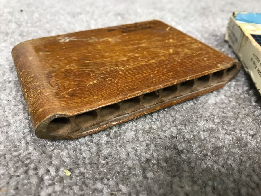 Historical WWII Military Trunk Time Capsule Loaded With Period Items Including Unopened Tobacco, Letters, Gold Fountain Pens, Notes, Japanese Military Jacket And More Owned By Charles F. Chase U.S.N. Doctor PhM Pharmacist's Mate - See All Photos [Photo 62]