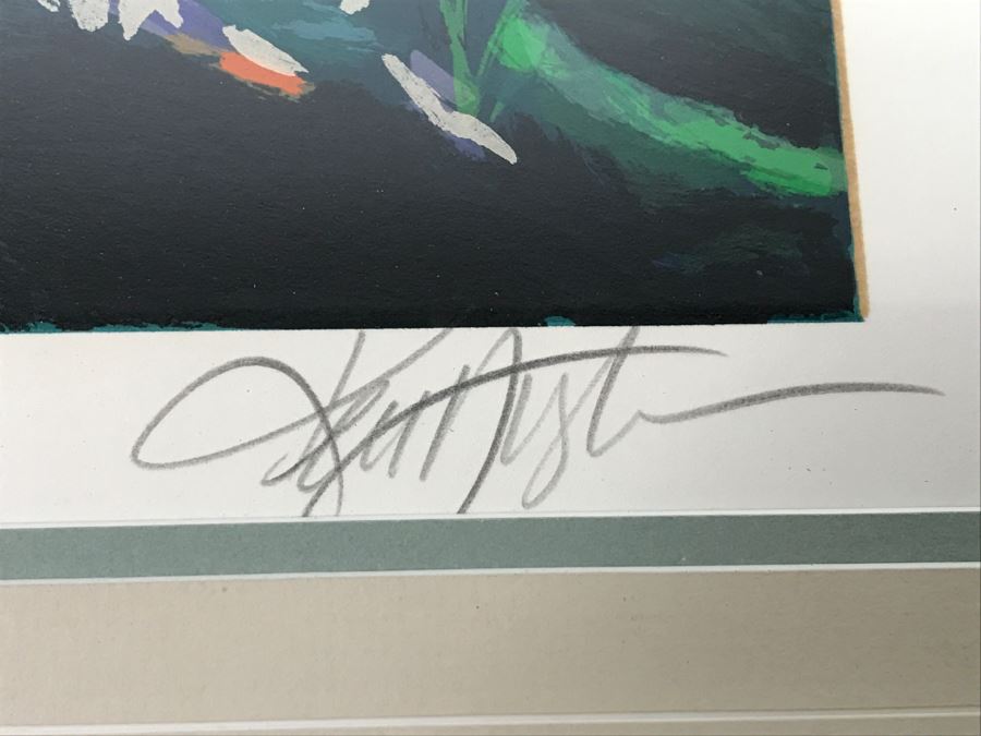 Ken Auster Serigraph Titled 'Cypress Point' 1990 Hand Signed By Artist 153 Of 295 With COA [Photo 12]