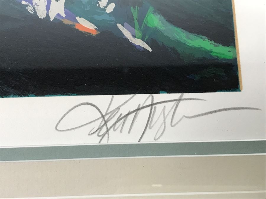 Ken Auster Serigraph Titled 'Cypress Point' 1990 Hand Signed By Artist 153 Of 295 With COA [Photo 13]