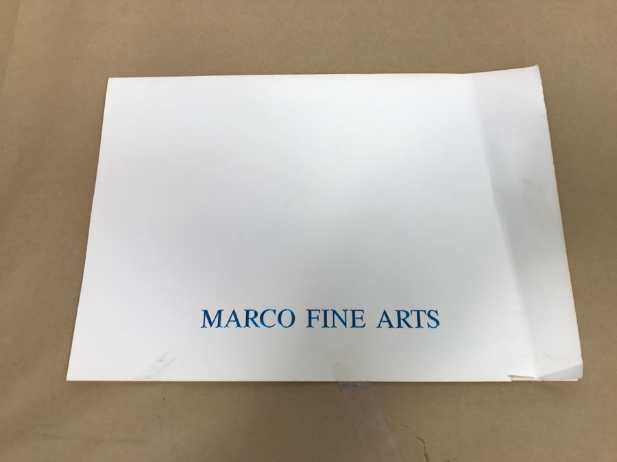 Ken Auster Serigraph Titled 'Cypress Point' 1990 Hand Signed By Artist 153 Of 295 With COA [Photo 17]