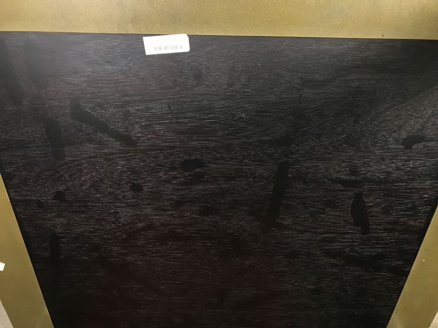 High End Lava Game Table With Four Elegant Black Leather Wrapped Chairs [Photo 27]