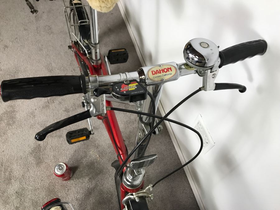 PAIR Of Vintage Dahon Folding Bikes Bicycles Carson, CA With Accesories Shown [Photo 20]