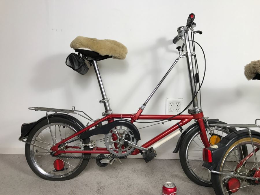 PAIR Of Vintage Dahon Folding Bikes Bicycles Carson, CA With Accesories Shown [Photo 3]