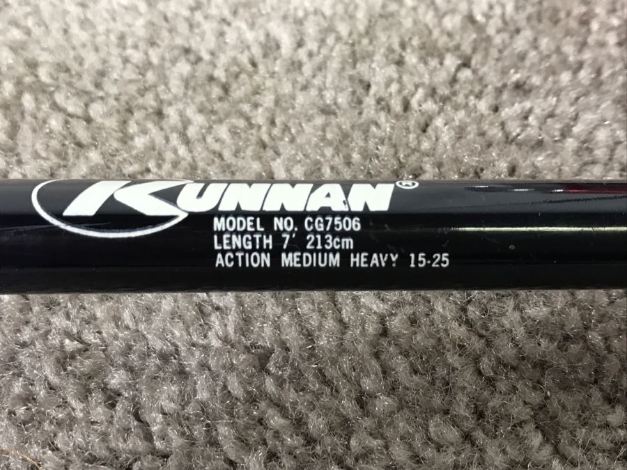 KUNNAN Model No. CG7506 7' Long Fishing Pole Rod Advanced Graphite Composite [Photo 4]