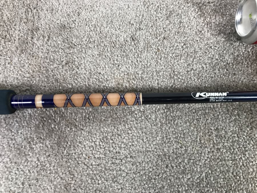 KUNNAN Model No. CG7506 7' Long Fishing Pole Rod Advanced Graphite Composite [Photo 7]