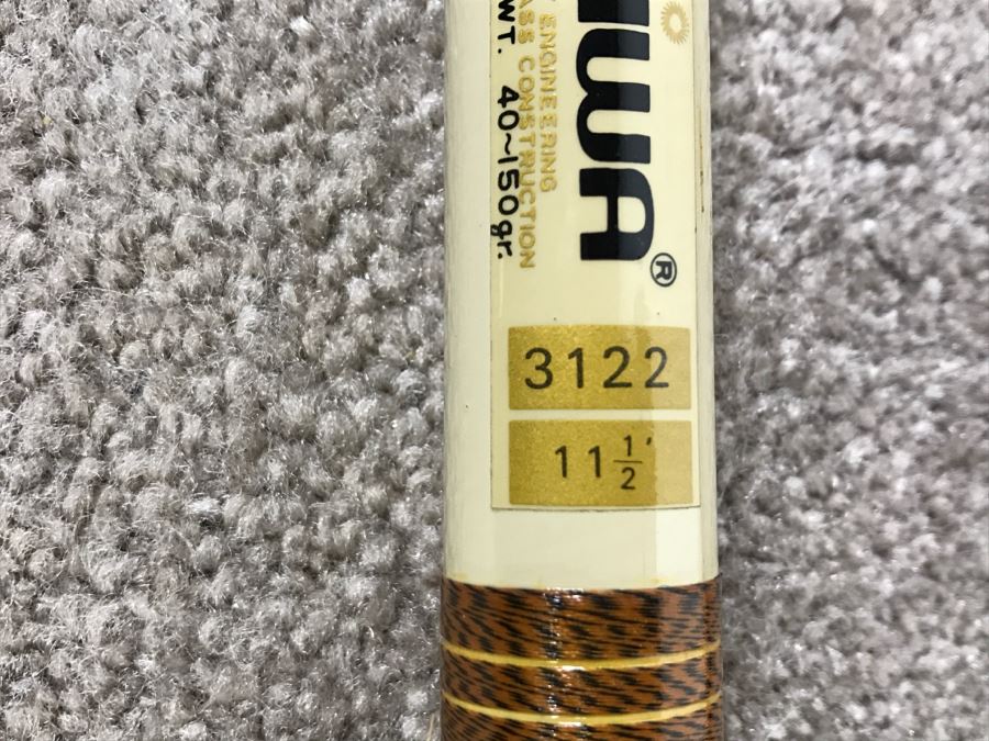 Large Diawa 11 1/2' Surf Fishing Rod 3122 With Diawa Reel No. 7850 RL [Photo 14]