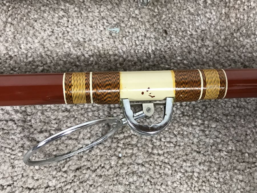 Large Diawa 11 1/2' Surf Fishing Rod 3122 With Diawa Reel No. 7850 RL [Photo 9]