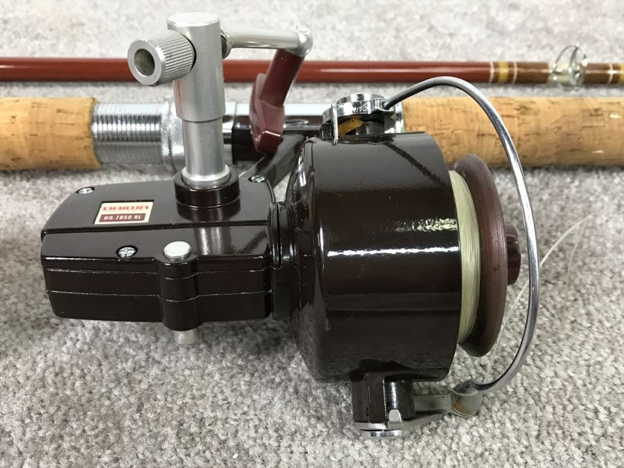 Large Diawa 11 1/2' Surf Fishing Rod 3122 With Diawa Reel No. 7850 RL [Photo 5]