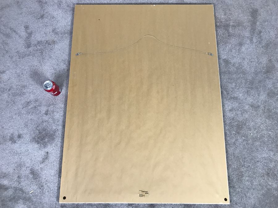 Stunning Original Asian Painting Of Albino Peacock Nicely Framed And Matted [Photo 17]