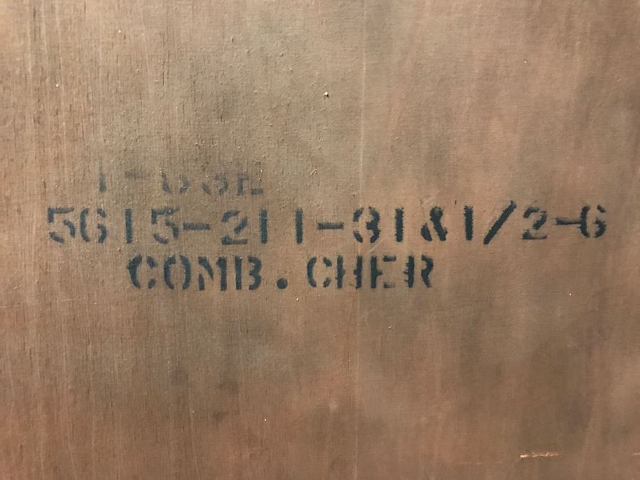 Vintage Wooden China Cabinet With Hutch [Photo 12]