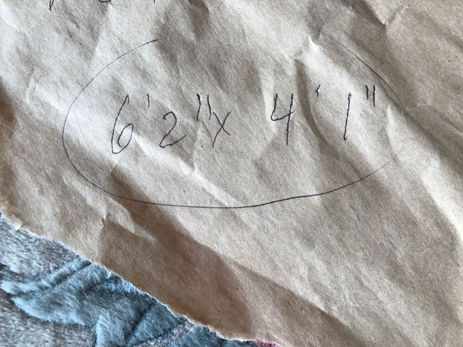 JUST ADDED - Heavy Chinese Wool Rug 6' 2' X 4' 1' [Photo 11]