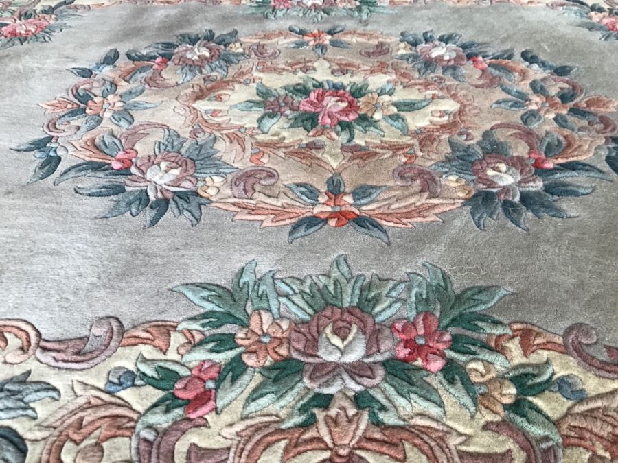 JUST ADDED - Heavy Chinese Wool Rug 6' 2' X 4' 1' [Photo 8]