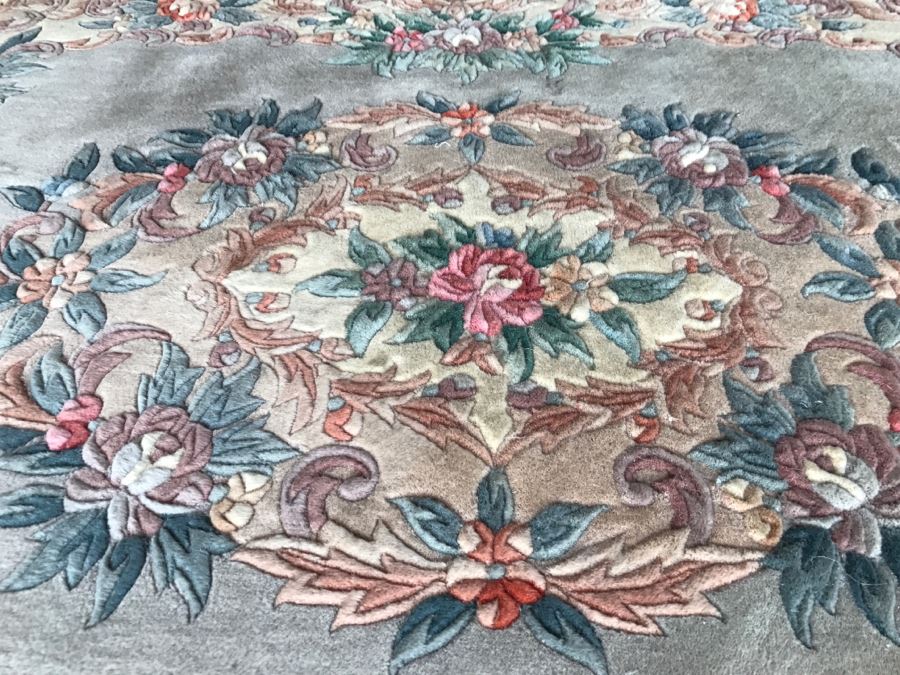 JUST ADDED - Heavy Chinese Wool Rug 6' 2' X 4' 1' [Photo 7]