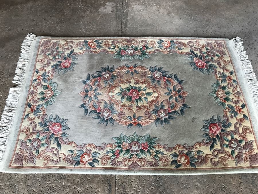 JUST ADDED - Heavy Chinese Wool Rug 6' 2' X 4' 1' [Photo 6]