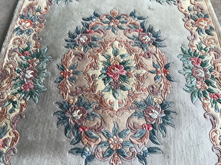 JUST ADDED - Heavy Chinese Wool Rug 6' 2' X 4' 1' [Photo 5]