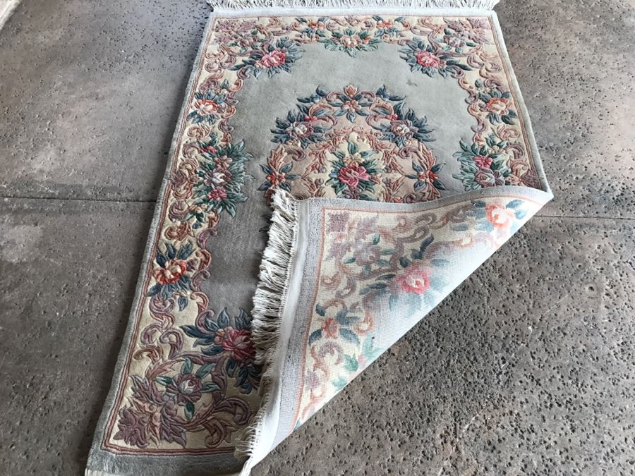 JUST ADDED - Heavy Chinese Wool Rug 6' 2' X 4' 1' [Photo 9]