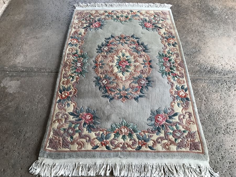 JUST ADDED - Heavy Chinese Wool Rug 6' 2' X 4' 1' [Photo 2]