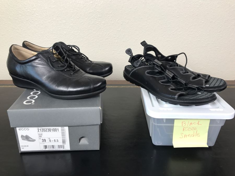 Pair Of New ECCO Women's Shoes Size 8-8.5 [Photo 1]