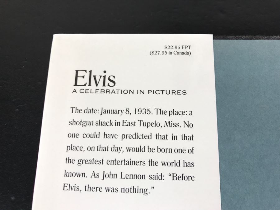 Elvis A Celebration In Pictures First Printing Book 1995 [Photo 3]