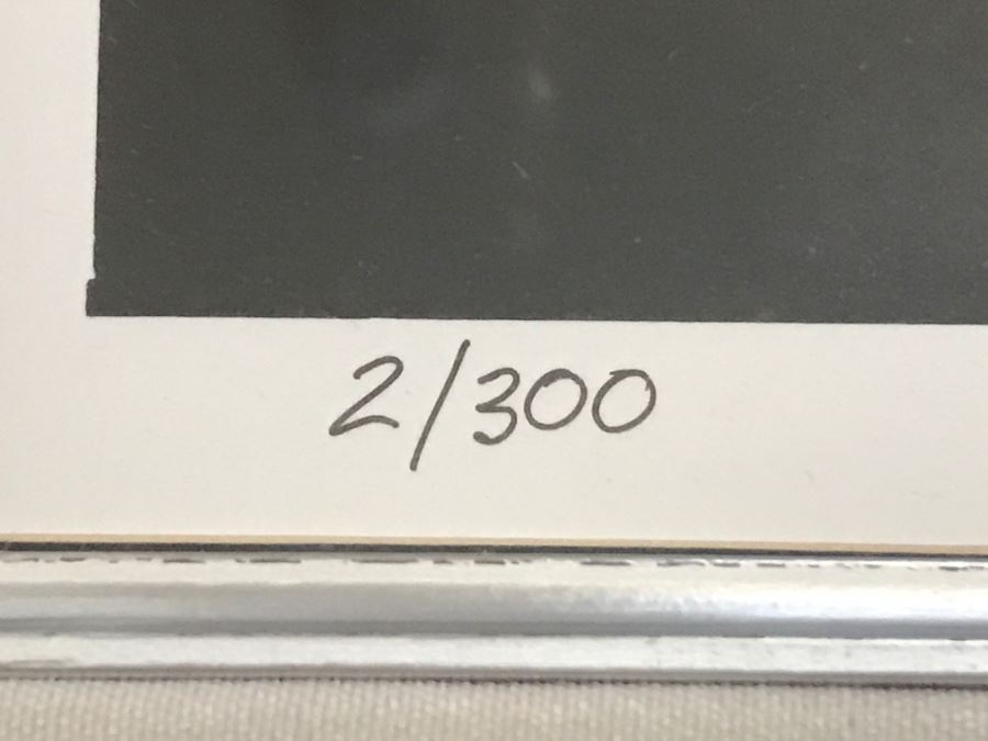 Alfred Wertheimer Framed Limited Edition 1956 Photograph Of Elvis Presley Titled 'Stage Show' 2 Of 300 Estimate $800 [Photo 8]