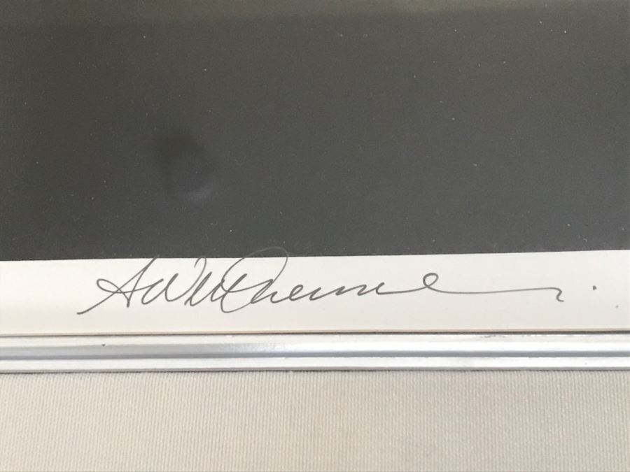 Alfred Wertheimer Framed Limited Edition 1956 Photograph Of Elvis Presley Titled 'Stage Show' 2 Of 300 Estimate $800 [Photo 7]