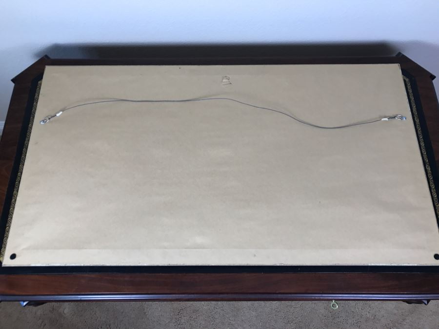 Framed Edgar Degas Print Of Bronze 'Little 14-Year Old Dancer' Offset Printed In France [Photo 11]