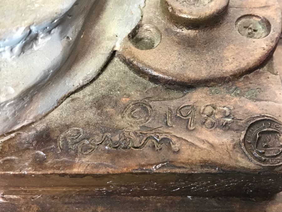 Limited Edition Bronze Sculpture Titled 'Bacchanal' By Rosan 1988 101 Of 300 13 3/4' Tall With COA Estimate $3,000 [Photo 2]