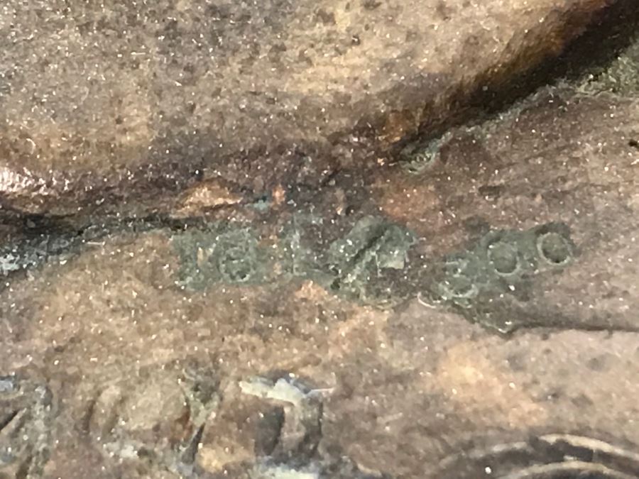 Limited Edition Bronze Sculpture Titled 'Bacchanal' By Rosan 1988 101 Of 300 13 3/4' Tall With COA Estimate $3,000 [Photo 17]