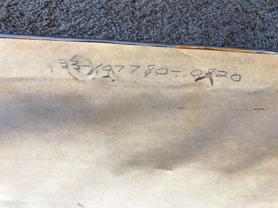 Chinese Artist Siu Ho Lee LARGE Framed Oil Painting On Canvas Depicting A Colorful Floral In Spectacular Gilt Wood Frame 55' X 67.5' Estimate $6,500 [Photo 41]