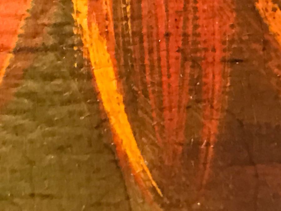 Chinese Artist Siu Ho Lee LARGE Framed Oil Painting On Canvas Depicting A Colorful Floral In Spectacular Gilt Wood Frame 55' X 67.5' Estimate $6,500 [Photo 15]