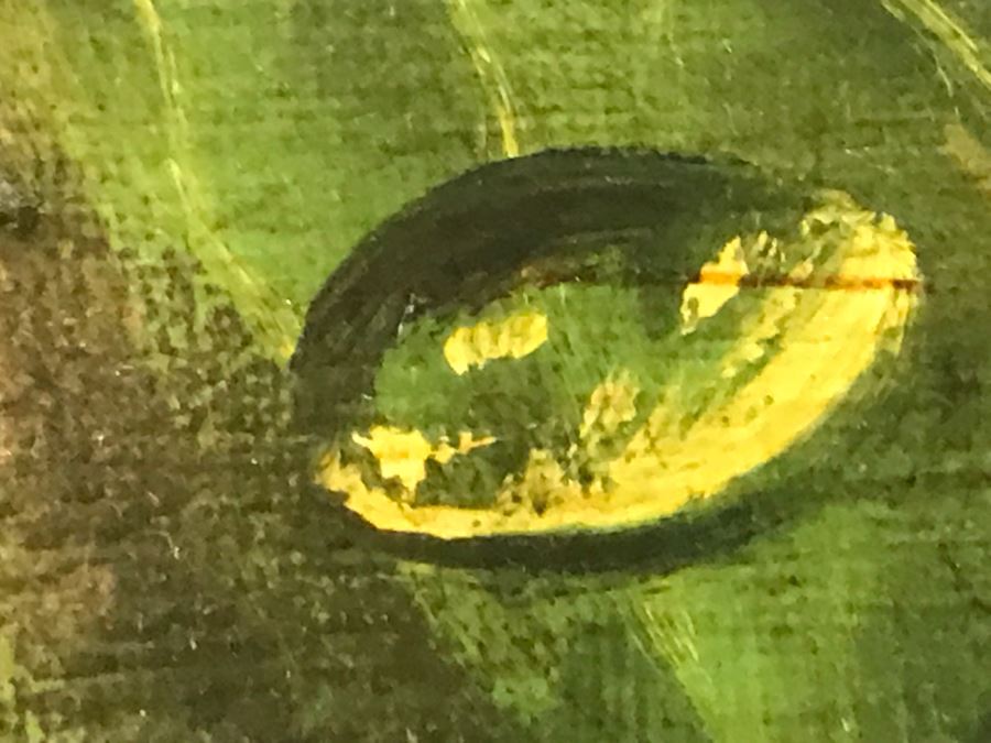 Chinese Artist Siu Ho Lee LARGE Framed Oil Painting On Canvas Depicting A Colorful Floral In Spectacular Gilt Wood Frame 55' X 67.5' Estimate $6,500 [Photo 19]