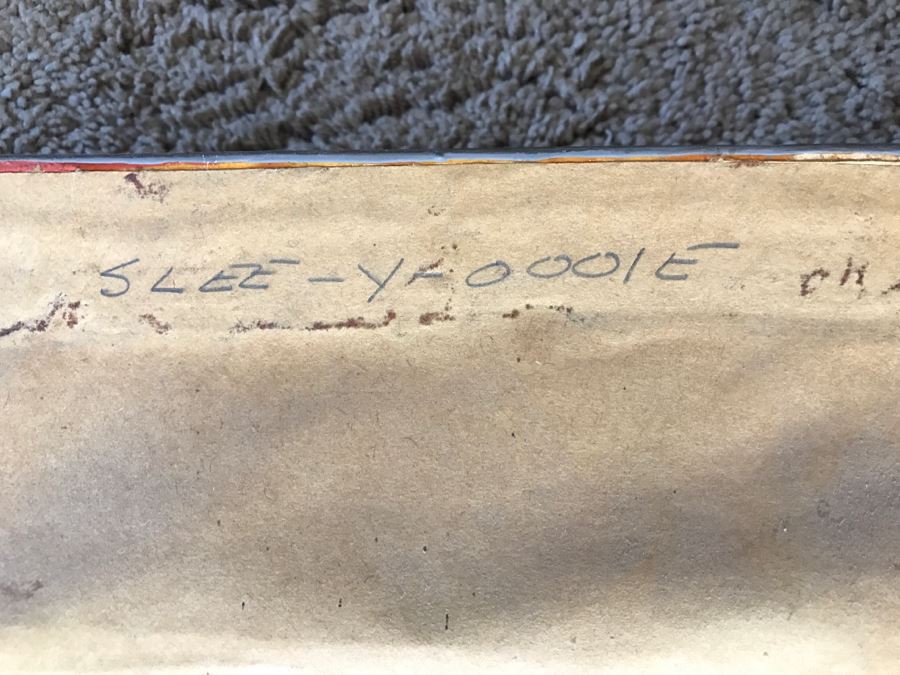 Chinese Artist Siu Ho Lee LARGE Framed Oil Painting On Canvas Depicting A Colorful Floral In Spectacular Gilt Wood Frame 55' X 67.5' Estimate $6,500 [Photo 40]