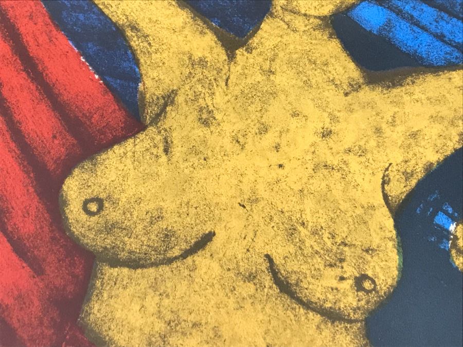 Rofino Tamayo Framed Limited Edition Serigraph Titled 'Salome' 65 Of 250 Hand Signed 35' X 43' Estimate $4,500 [Photo 13]